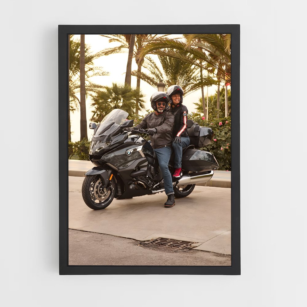Poster K 1600 GTL Éblouissant – affiche BMW Motorrad (vue 2)